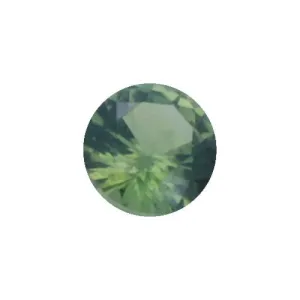 💎 Green Sapphire (Dark Green) Grade AA (Natural Gemstone) - ROUND