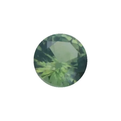 💎 Green Sapphire (Dark Green) Grade AA (Natural Gemstone) - ROUND