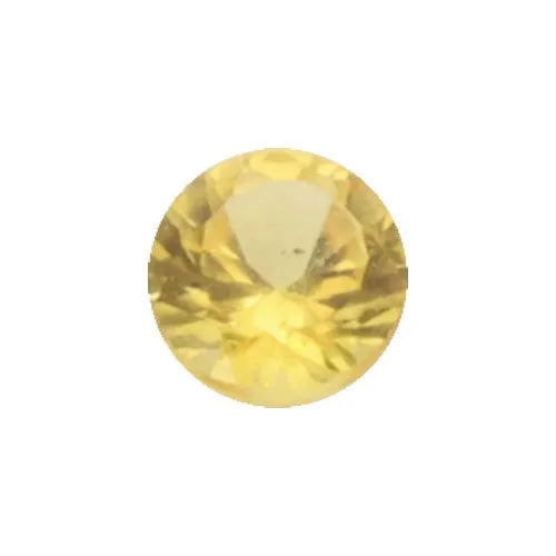 💎 Yellow Sapphire (Golden) Grade AA (Natural Gemstone) - ROUND
