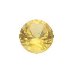 💎 Yellow Sapphire (Golden) Grade AA (Natural Gemstone) - ROUND