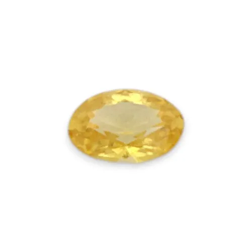 💎 Yellow Sapphire (Pale Lemon) Grade AA (Natural Gemstone) - OVAL