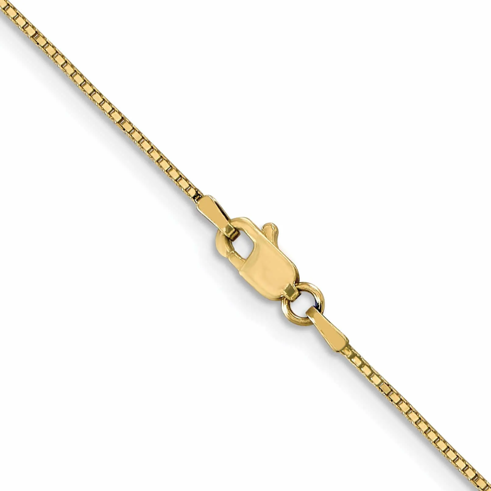 10k Yellow Gold .8 mm Box Chain