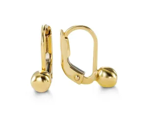 10k Yellow Gold Baby Balls Earrings