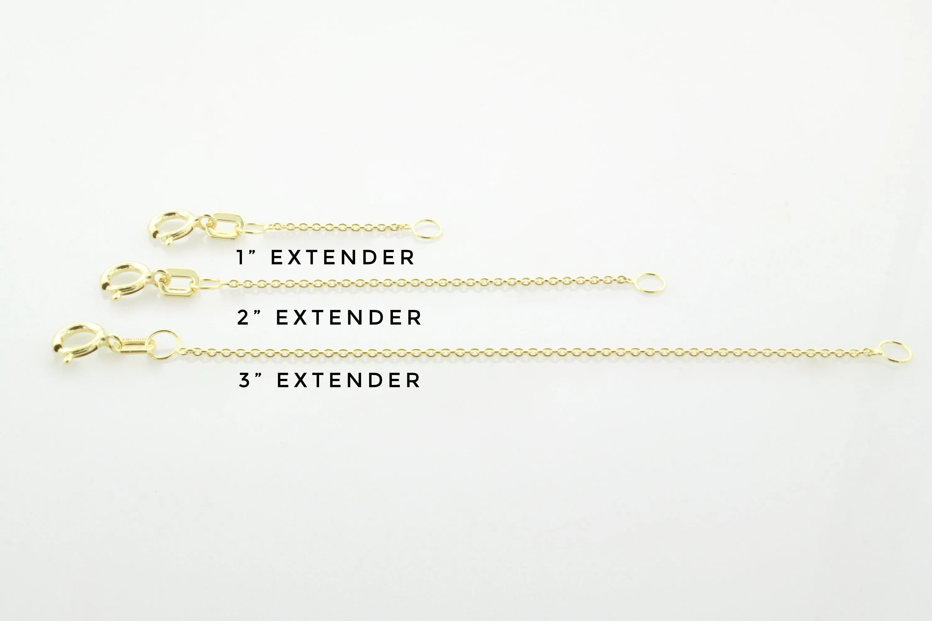 14K Gold Chain Extender
