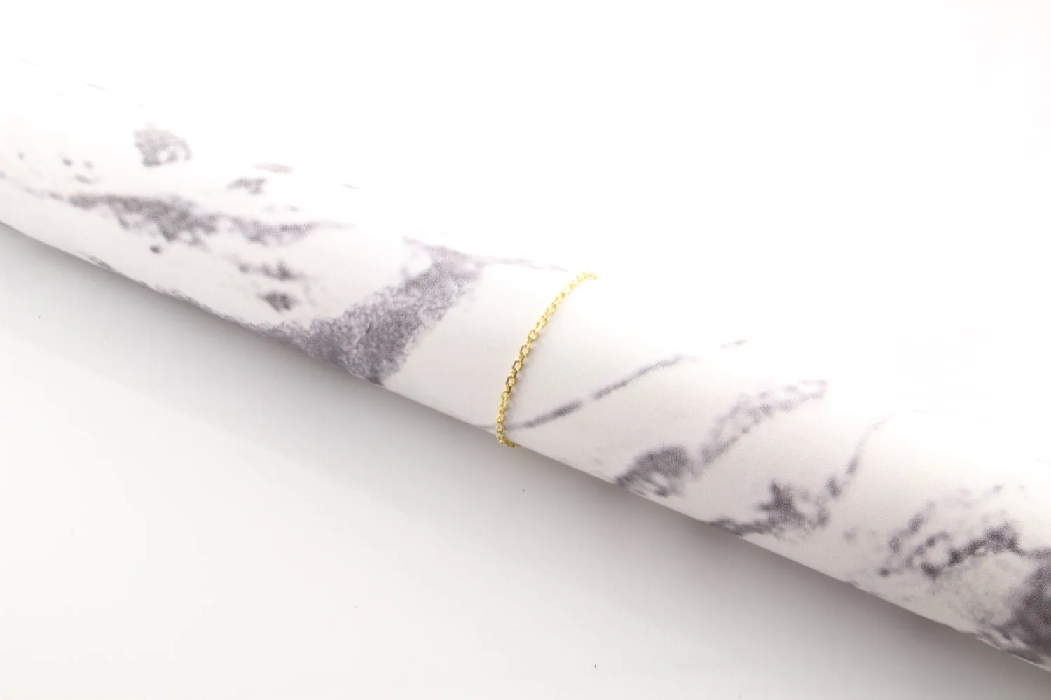 14K Gold Millennial 1MM Chain Ring