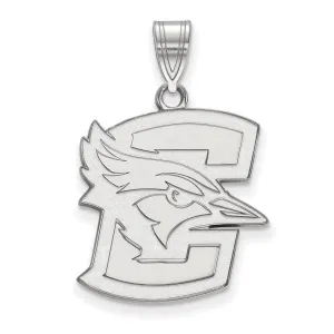 14K White Gold Creighton University Large Pendant