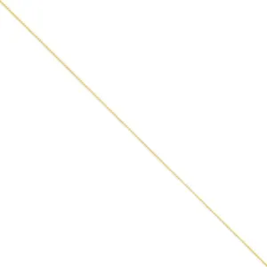 14k Yellow Gold 1.10mm Solid Polish Spiga Chain
