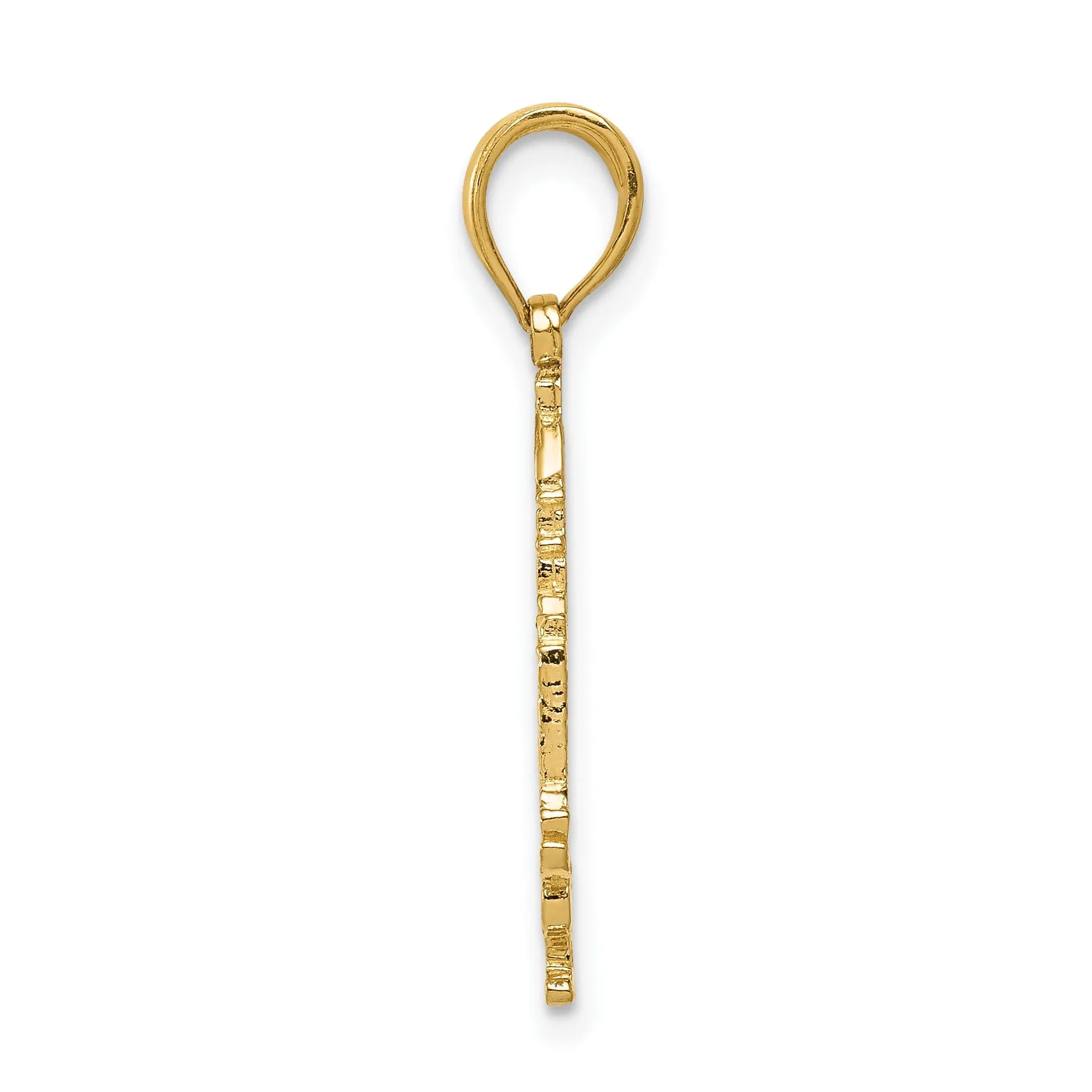 14k Yellow Gold Washington Capitol Pendant