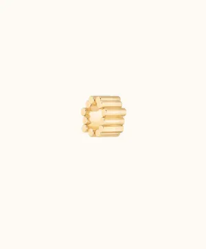 18K Yellow Gold Edge Pendant