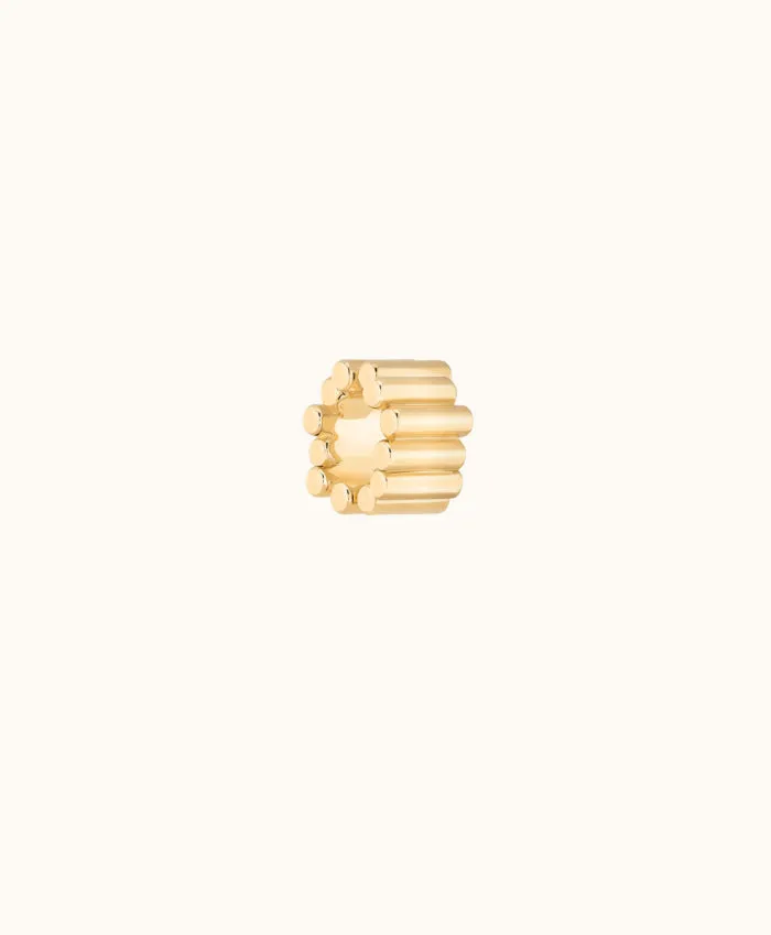18K Yellow Gold Edge Pendant