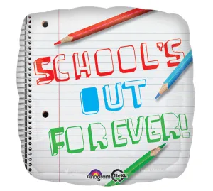 18" Graduation Schools Out