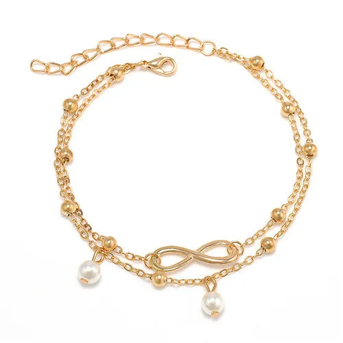 1PC Hot Summer Beach Ankle Infinite Foot Jewelry Anklets  ankle bracelets for women