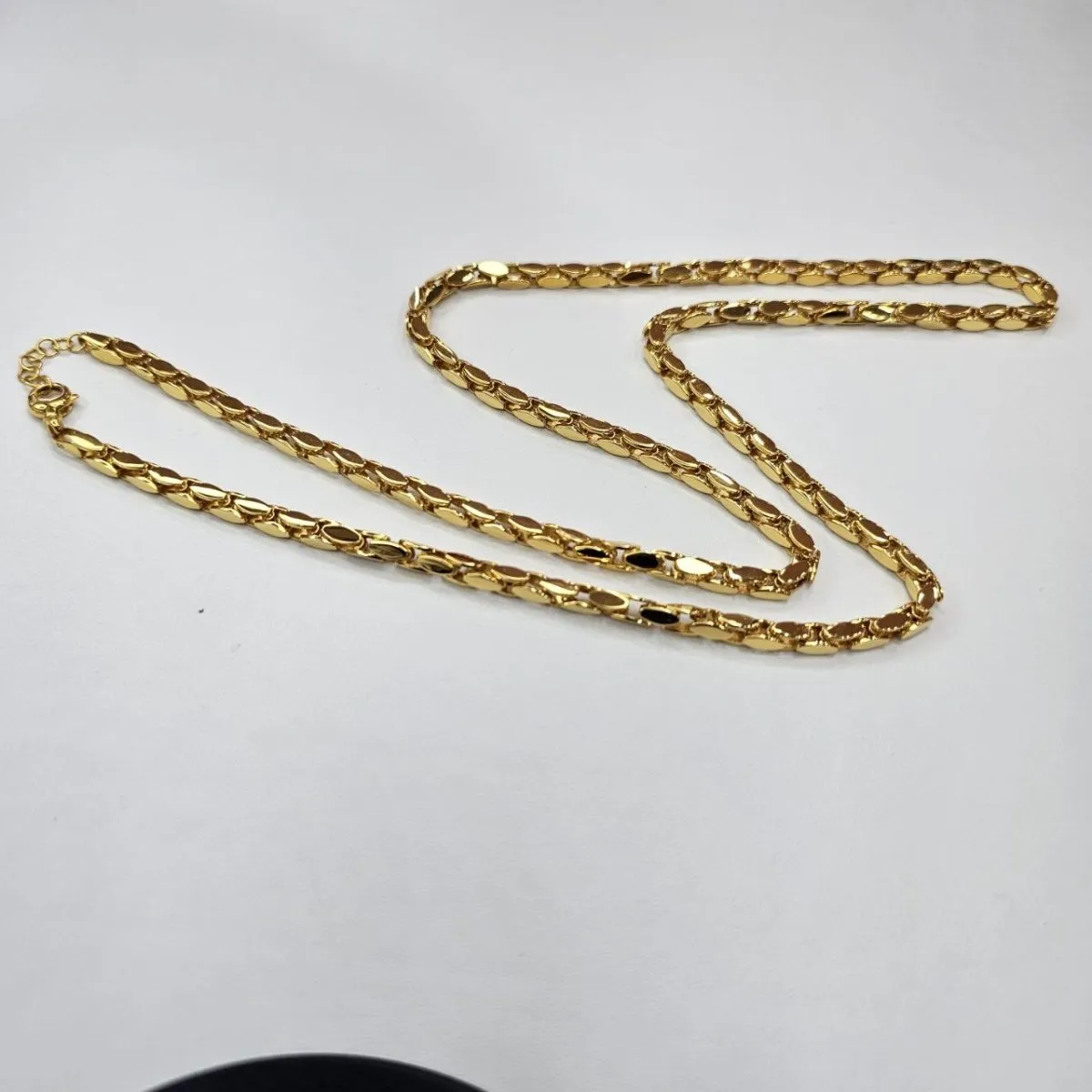 22k / 916 Gold Snake Scale Necklace by Best Gold Shop