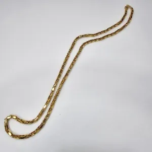 22k / 916 Gold Snake Scale Necklace by Best Gold Shop