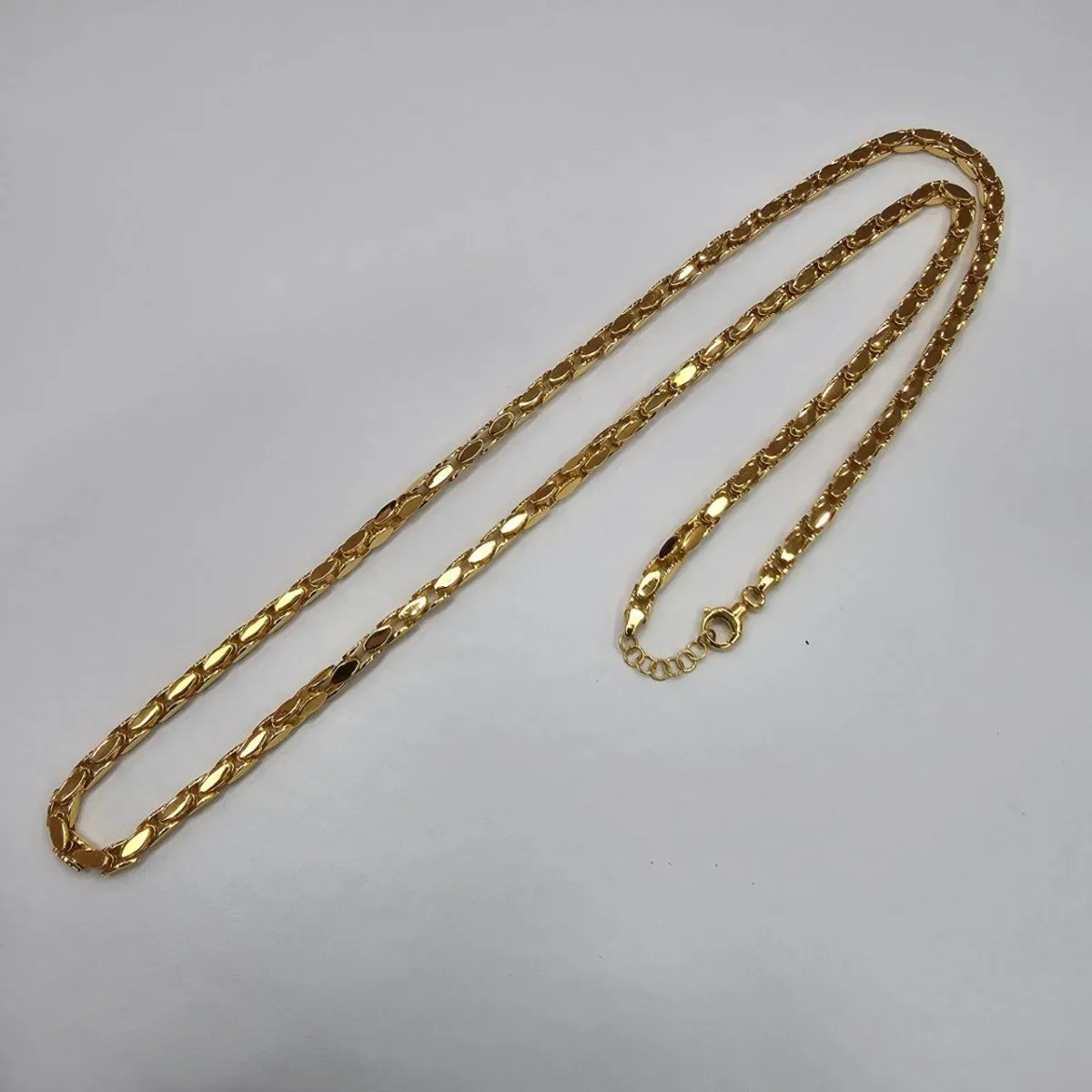 22k / 916 Gold Snake Scale Necklace by Best Gold Shop