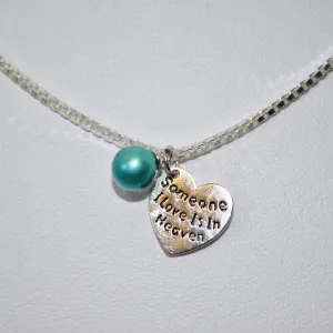 238 - Pendant Mount : Someone in Heaven - Sterling Silver