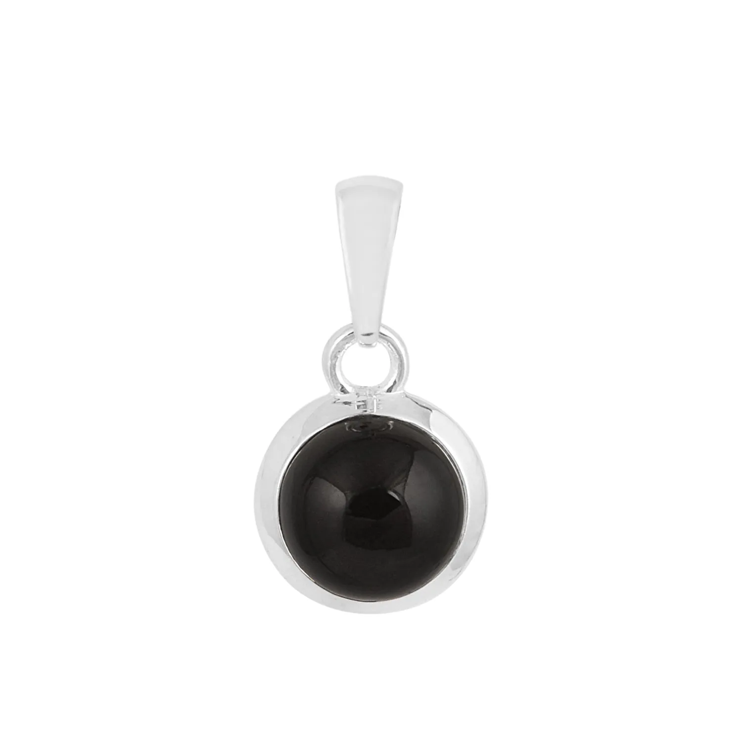 2.45 CTS MOOD STONE PENDANT WITH 925 STERLING SILVER