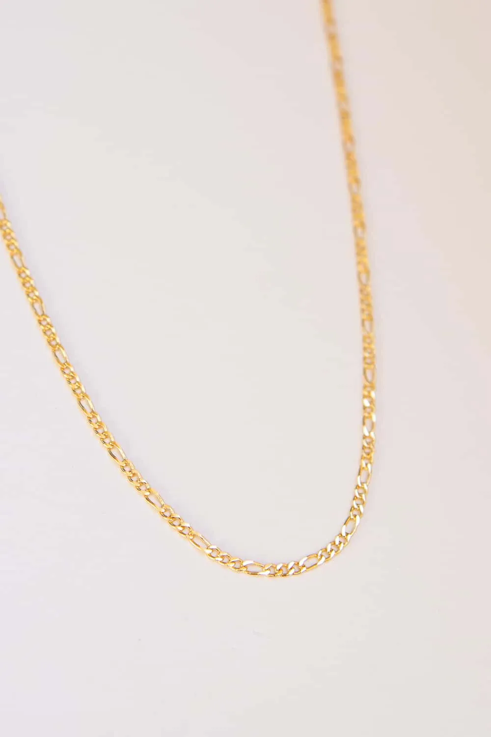 2.5mm Gold Filled Figaro Chain Necklace