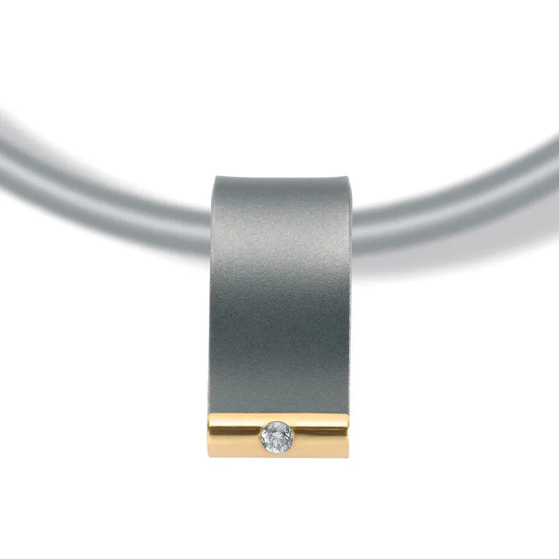 31219-01 TeNo Titanium Pendant (choose chain separately)