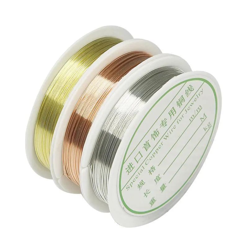 6 Roll Beading Wire Jewelry Making Wire Handmade Craft Cord String DIY Jewelry