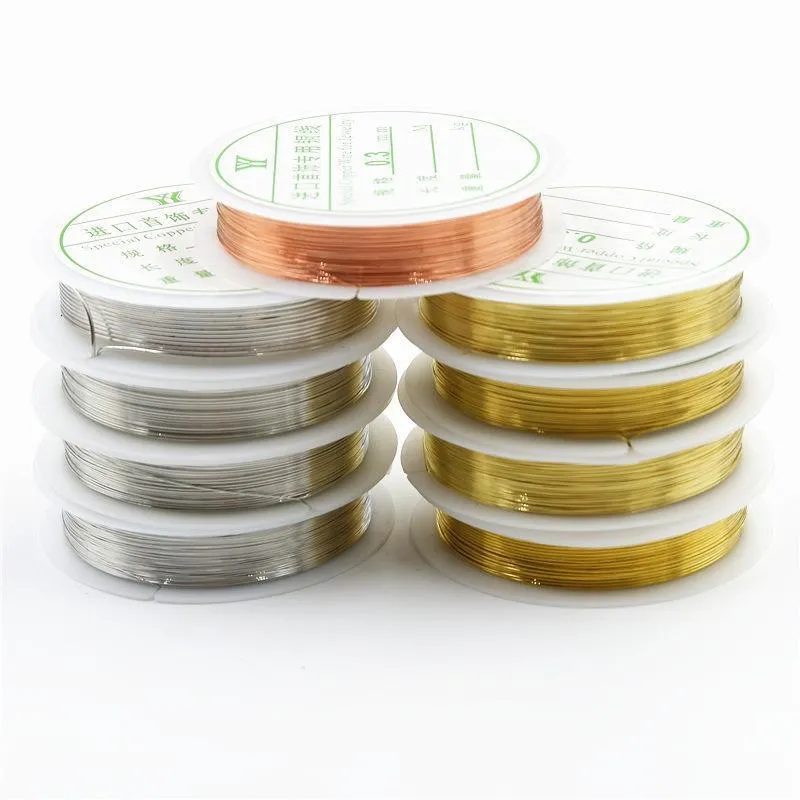 6 Roll Beading Wire Jewelry Making Wire Handmade Craft Cord String DIY Jewelry