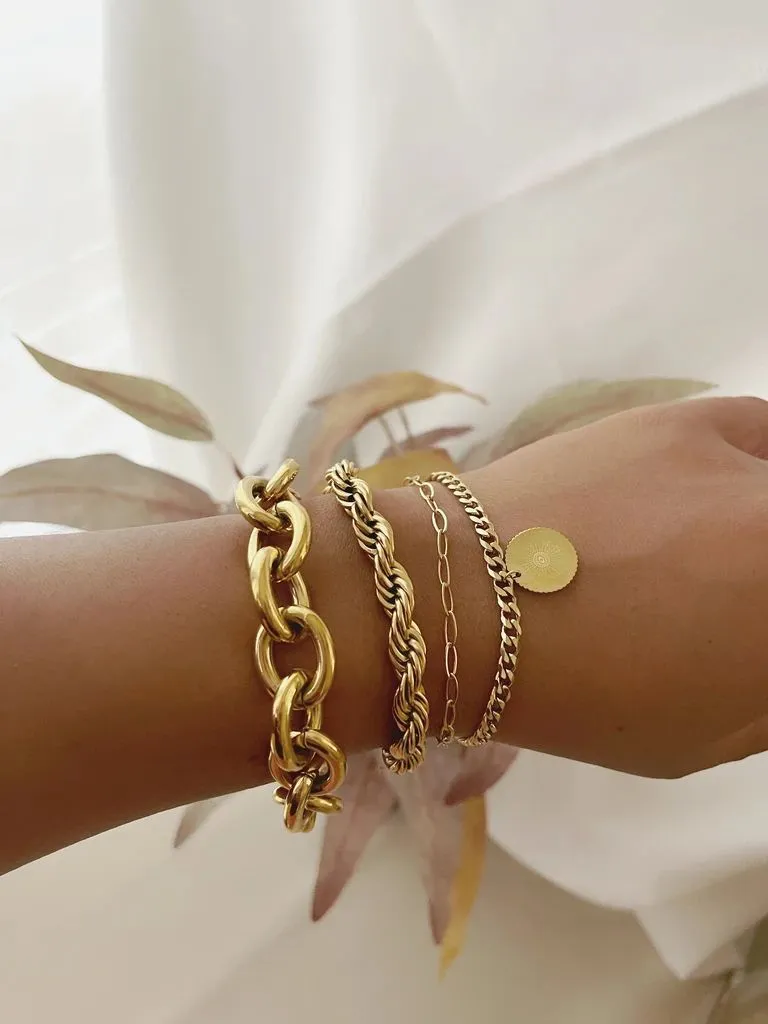8831JB.b - Ellie Chain Gold Filled Bracelet