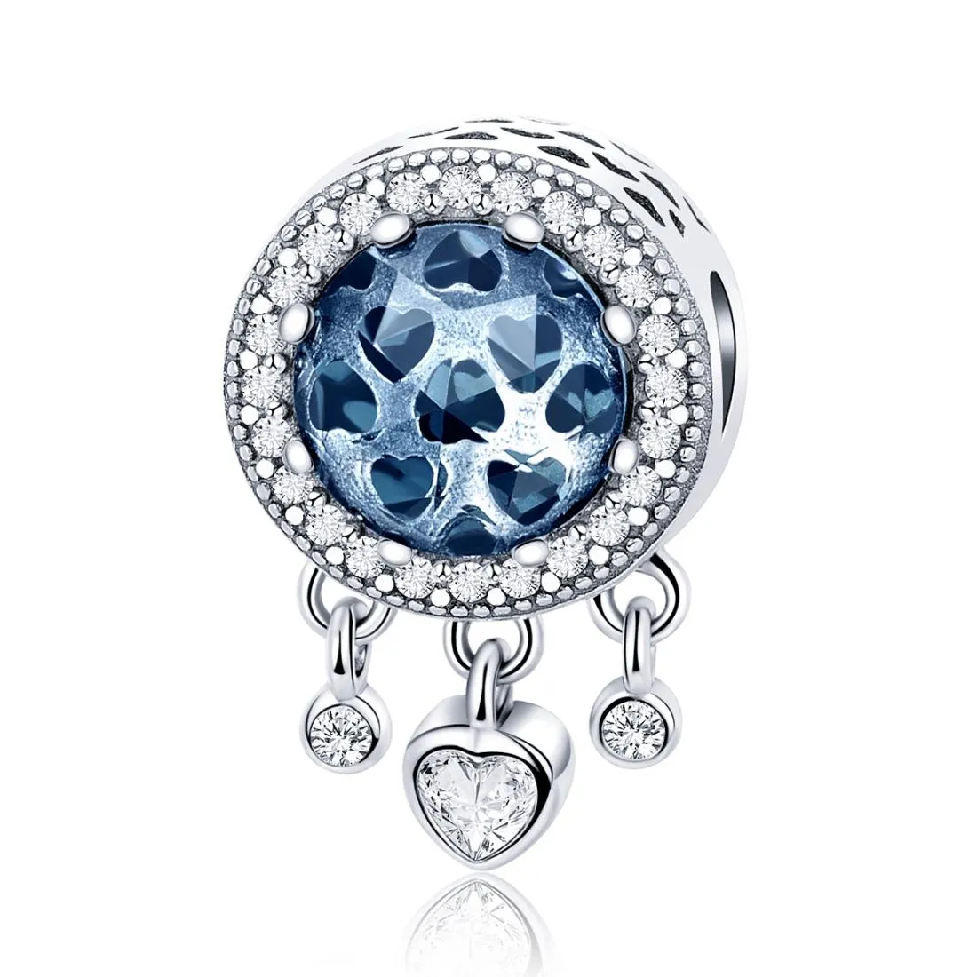 925 Sterling Silver Blue Beaded Bracelet Kit Pure Accessories