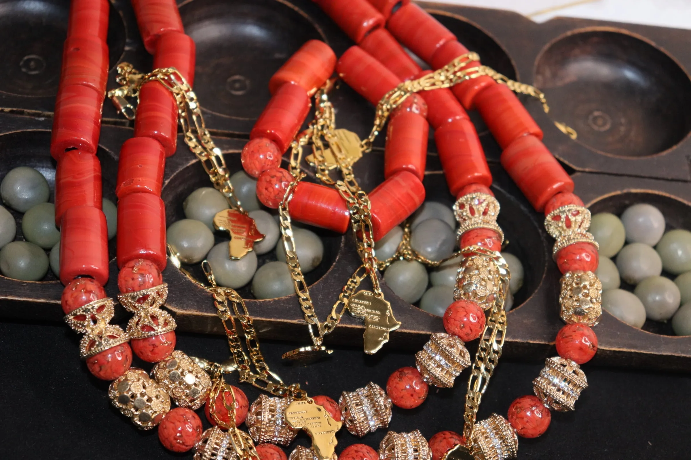 African map bracelet