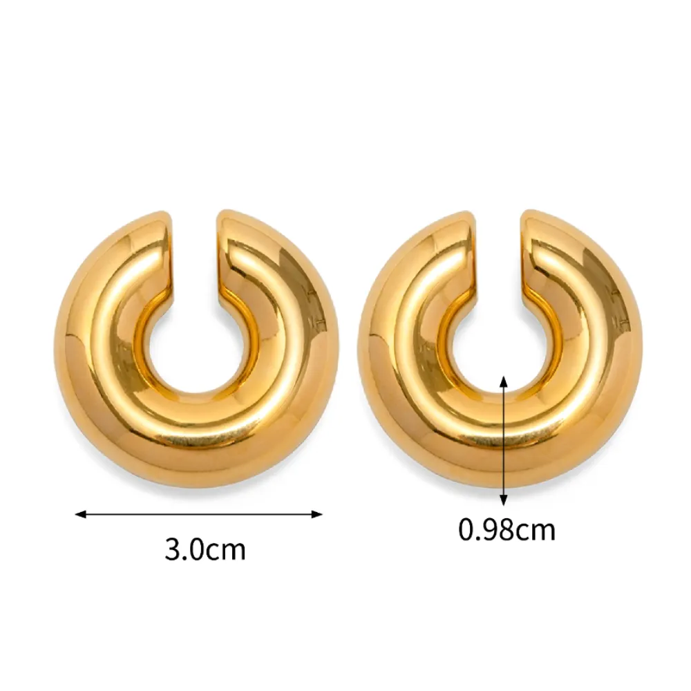 ALI C SHAPED EARRINGS