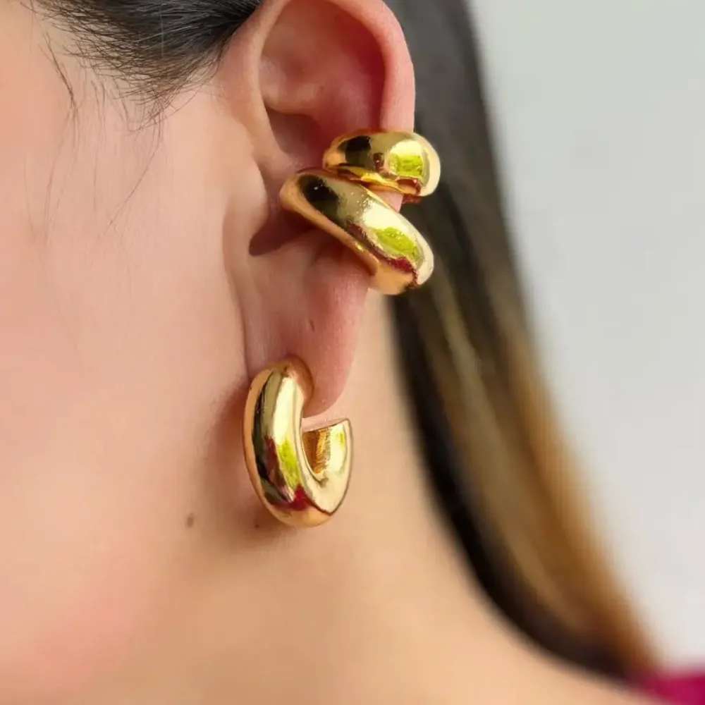 ALI C SHAPED EARRINGS