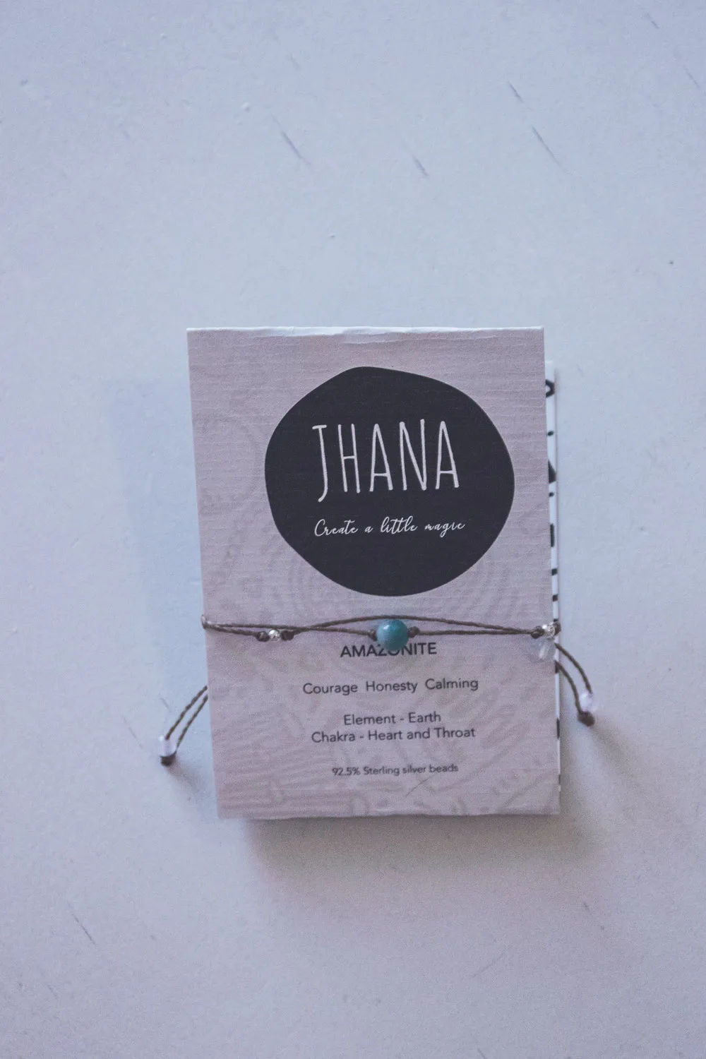 AMAZONITE CRYSTAL BRACELET