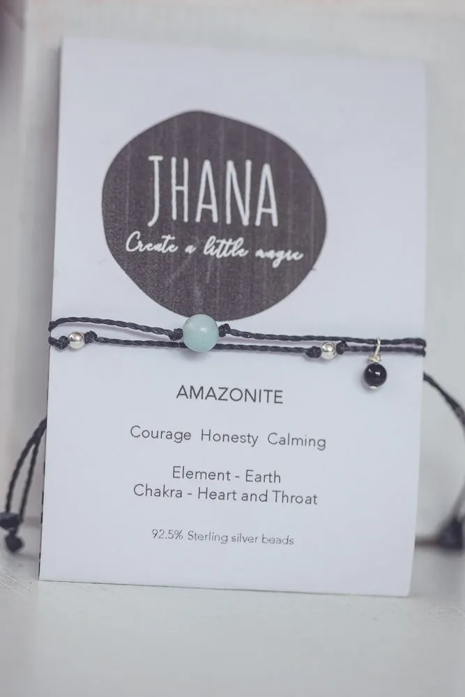 AMAZONITE CRYSTAL BRACELET
