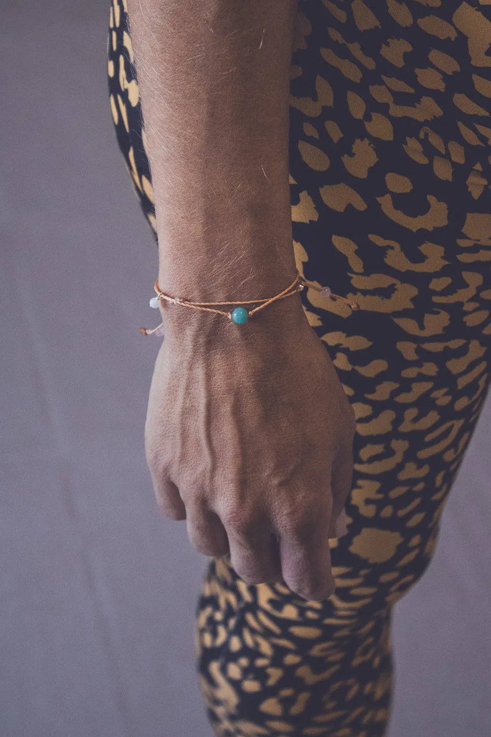 AMAZONITE CRYSTAL BRACELET