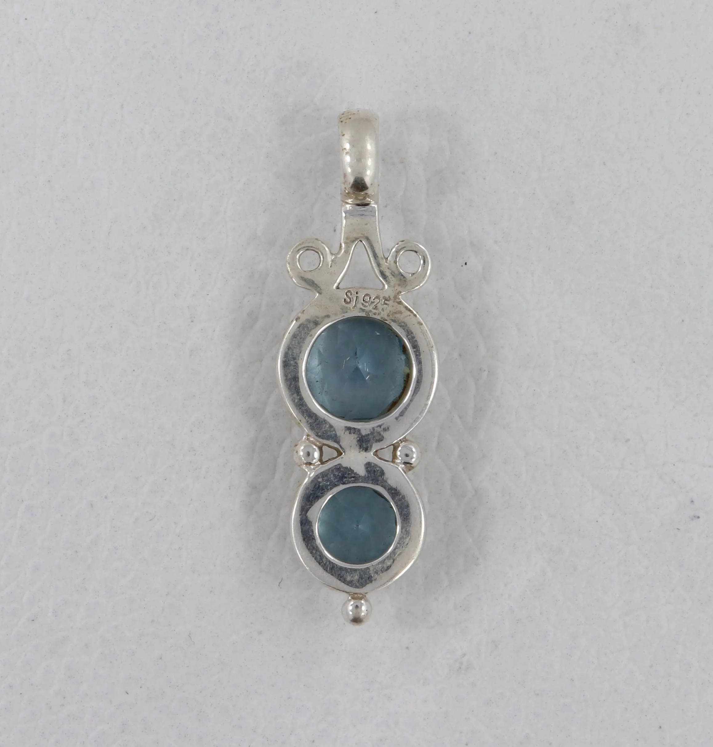 Amethyst Gemstone Silver Pendant