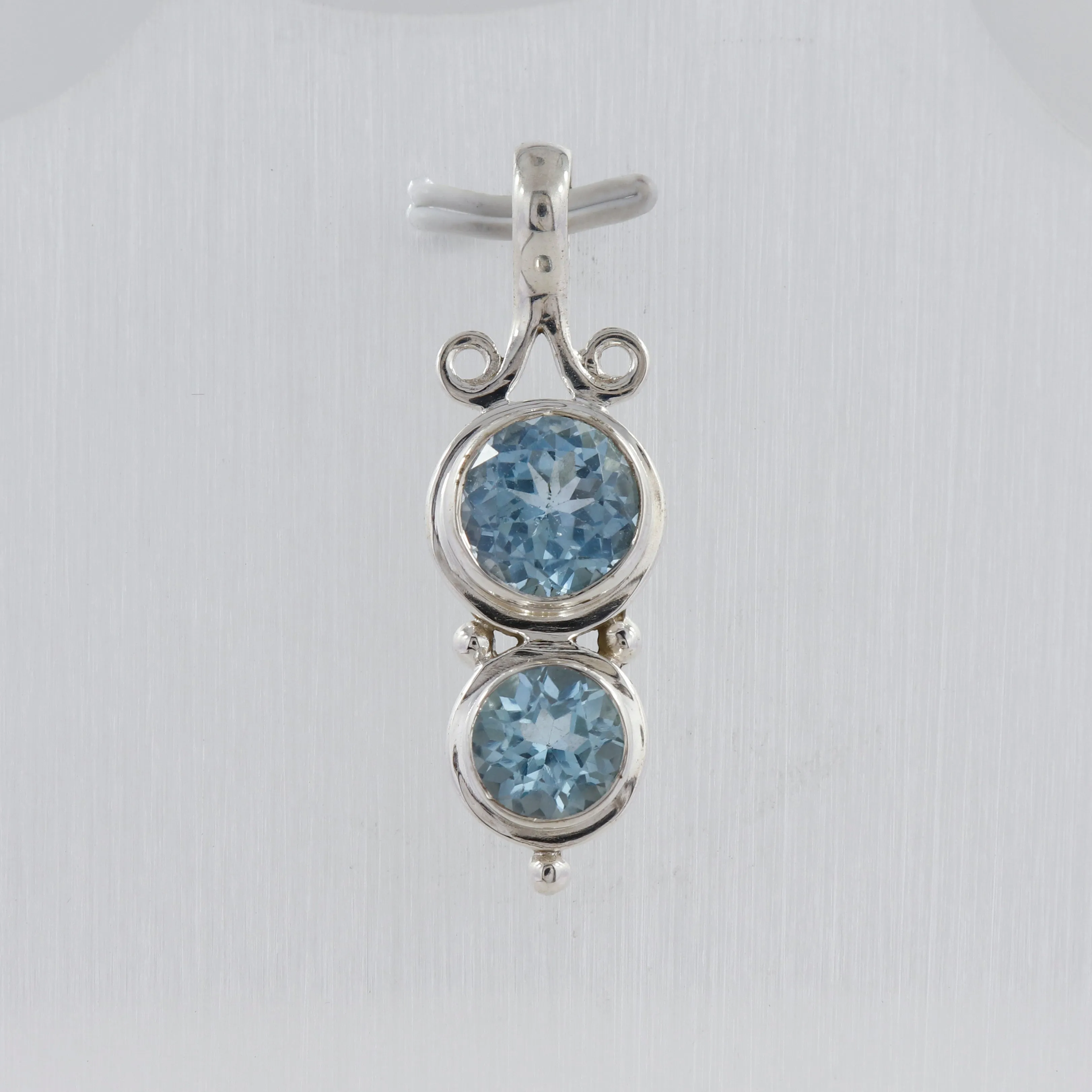 Amethyst Gemstone Silver Pendant
