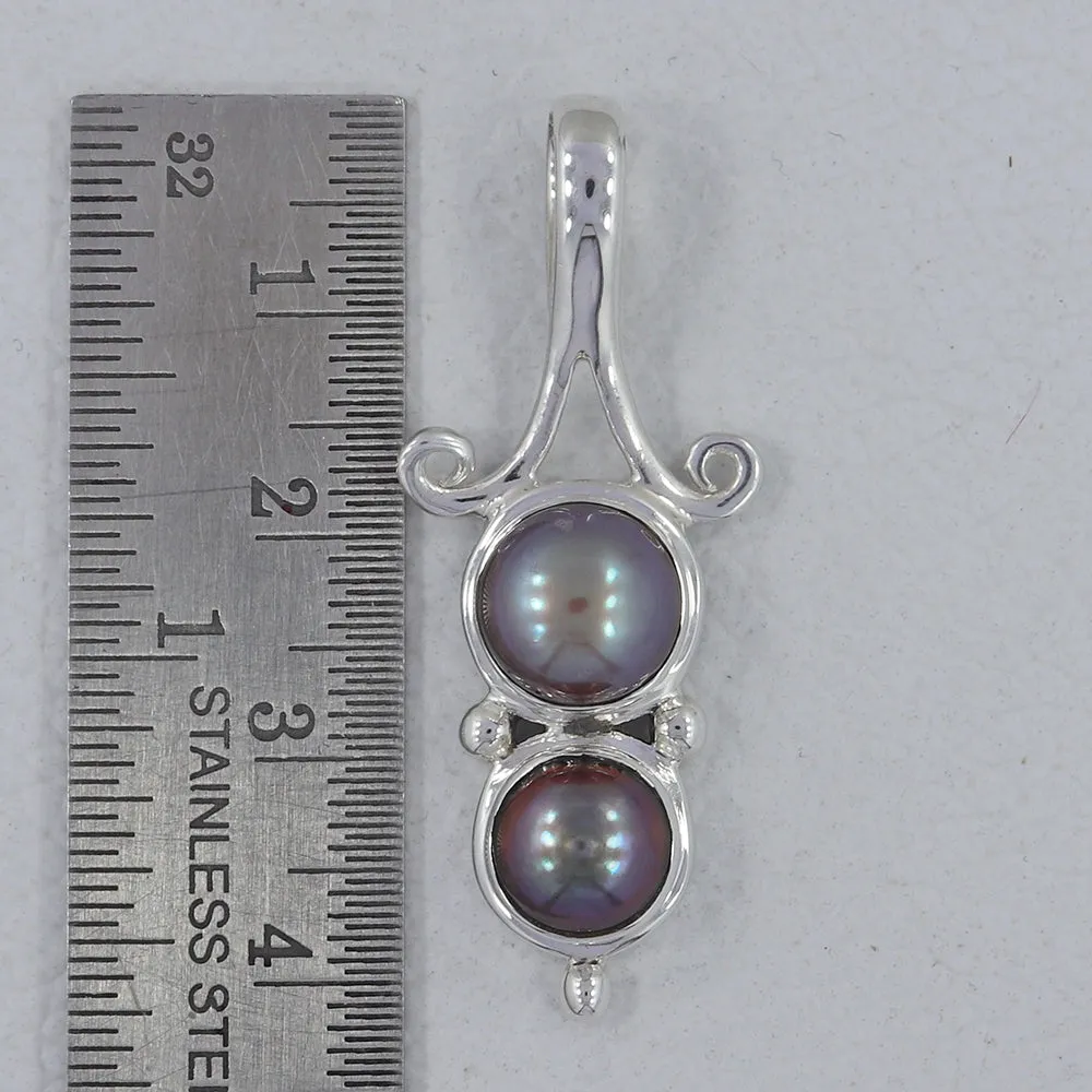 Amethyst Gemstone Silver Pendant