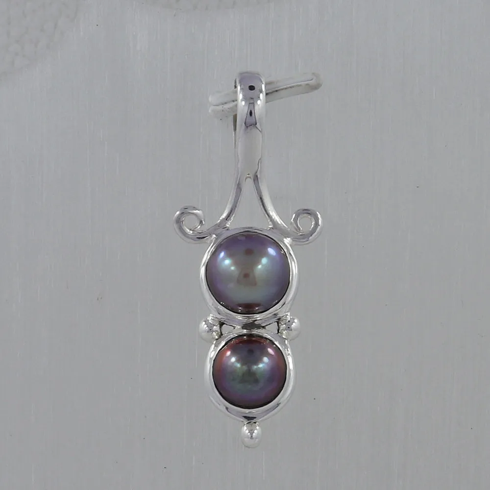 Amethyst Gemstone Silver Pendant