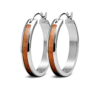 Ancient Kauri Hoop Earrings
