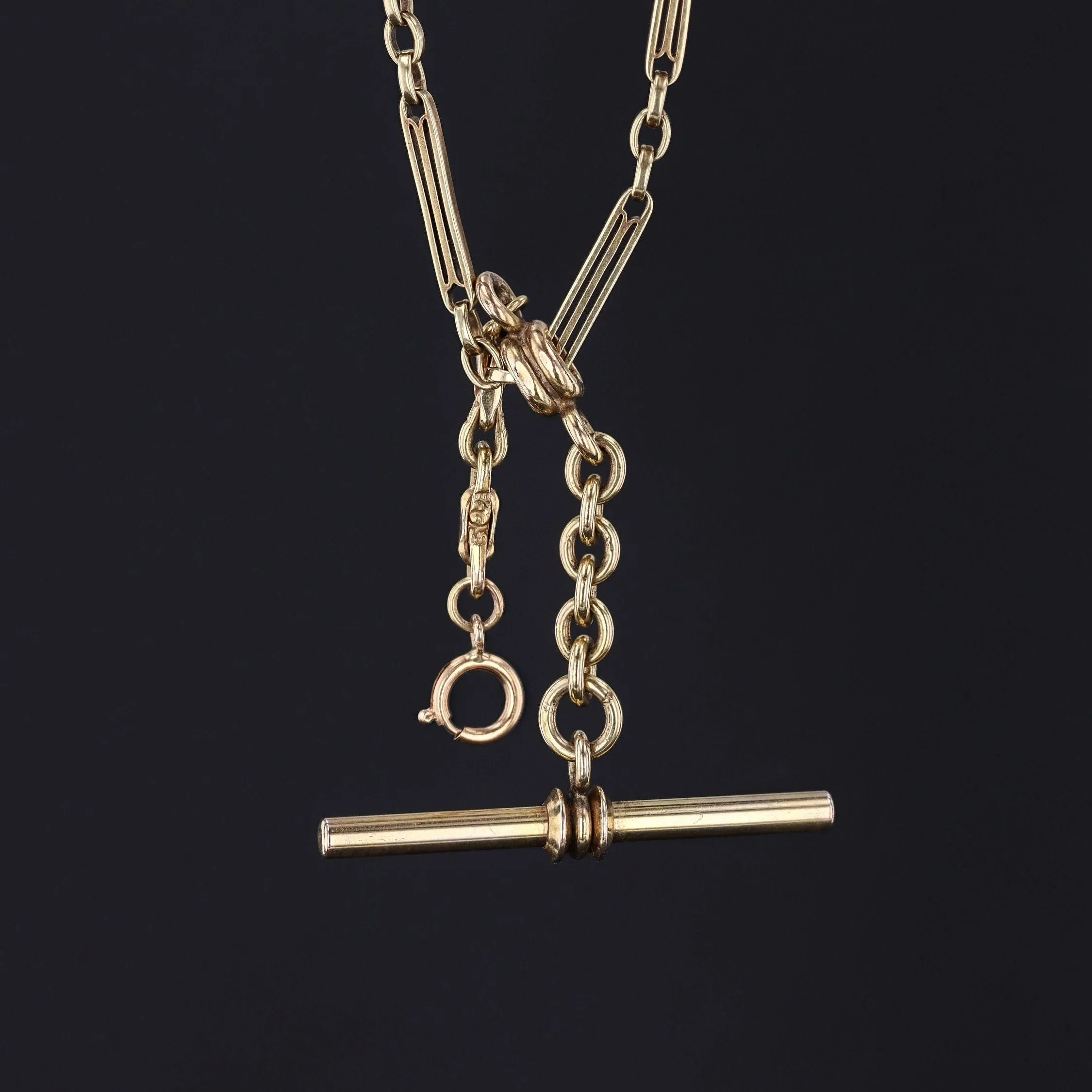 Antique Watch Chain of 14k Gold