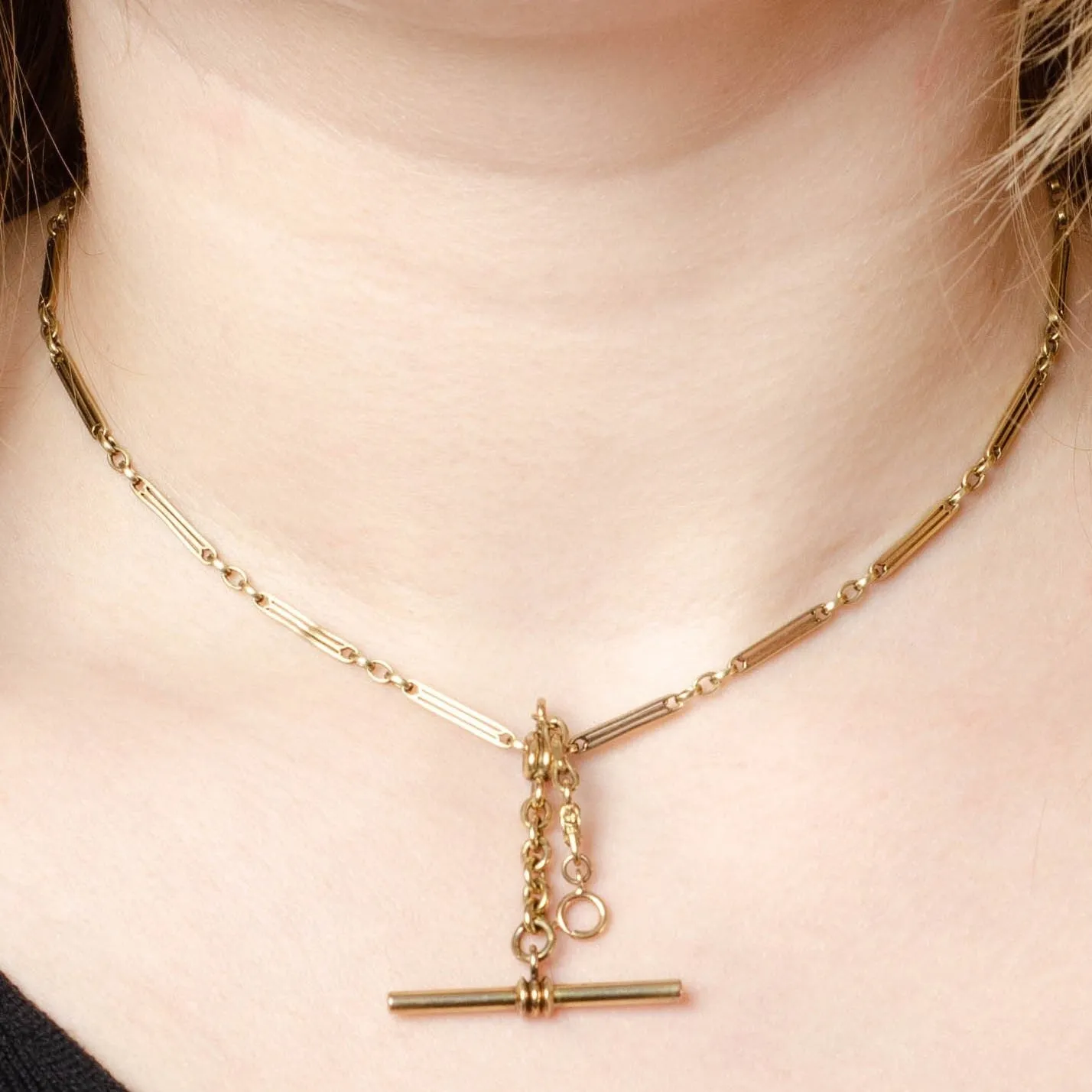 Antique Watch Chain of 14k Gold