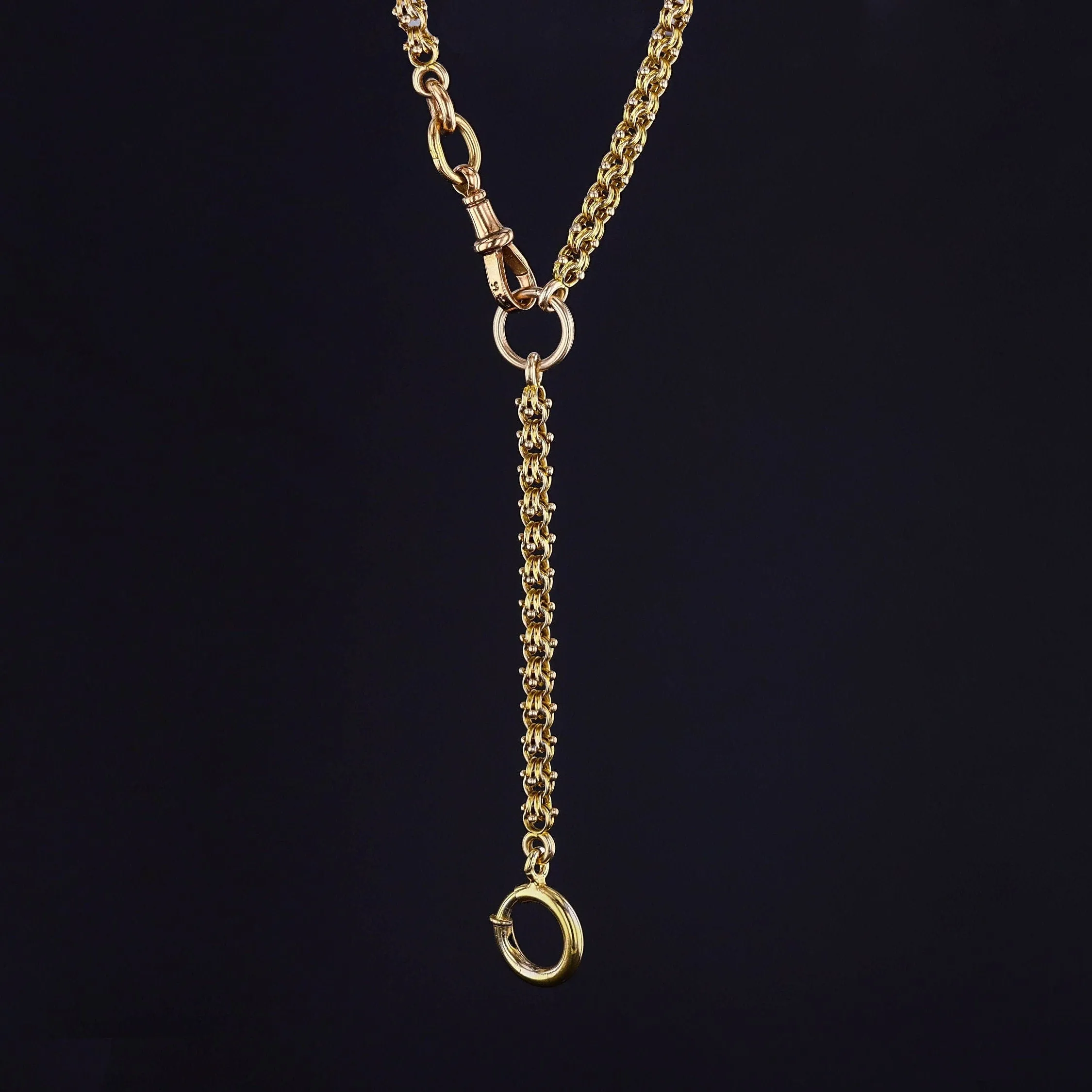 Antique Watch Chain of 9ct Gold