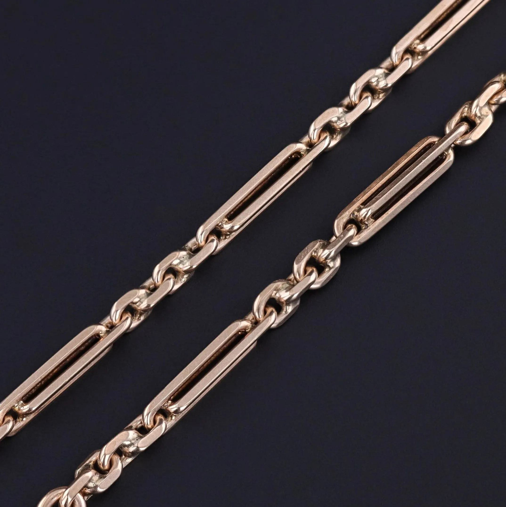 Antique Watch Chain of 9ct Gold