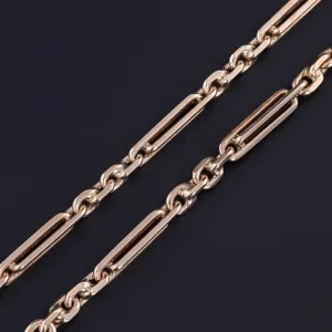 Antique Watch Chain of 9ct Gold