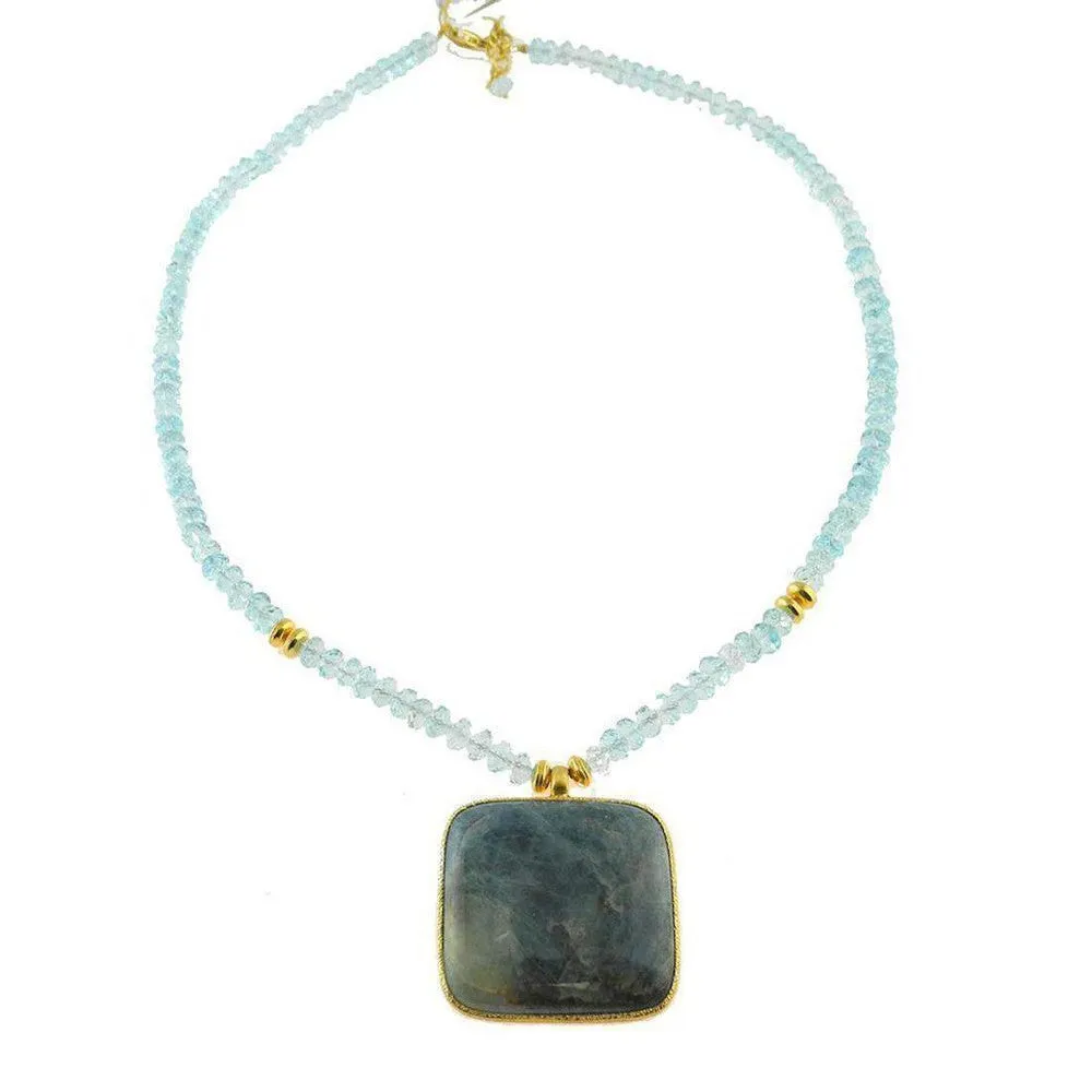 Aquamarine Necklace
