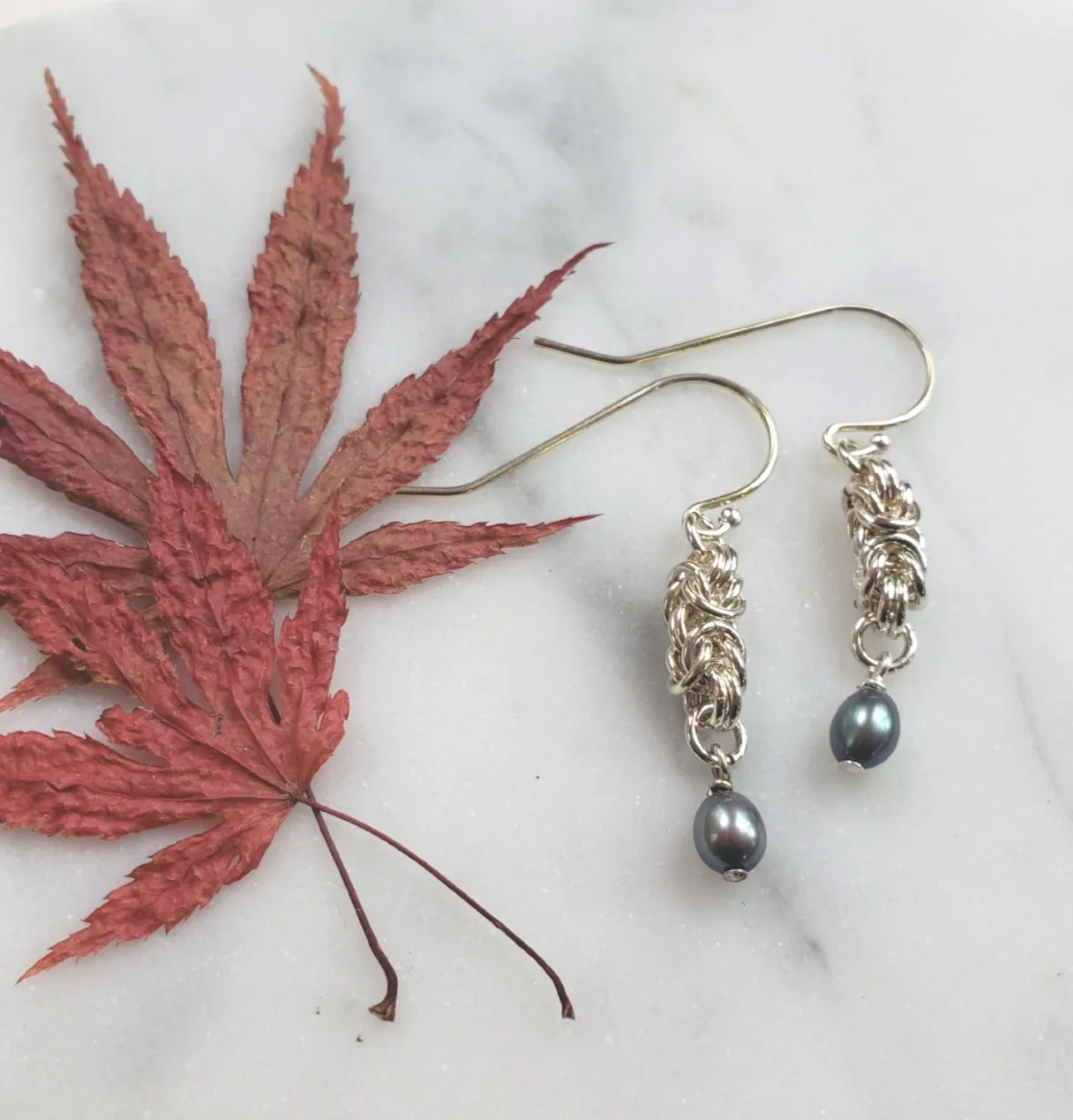 Arzu sterling silver with pearls