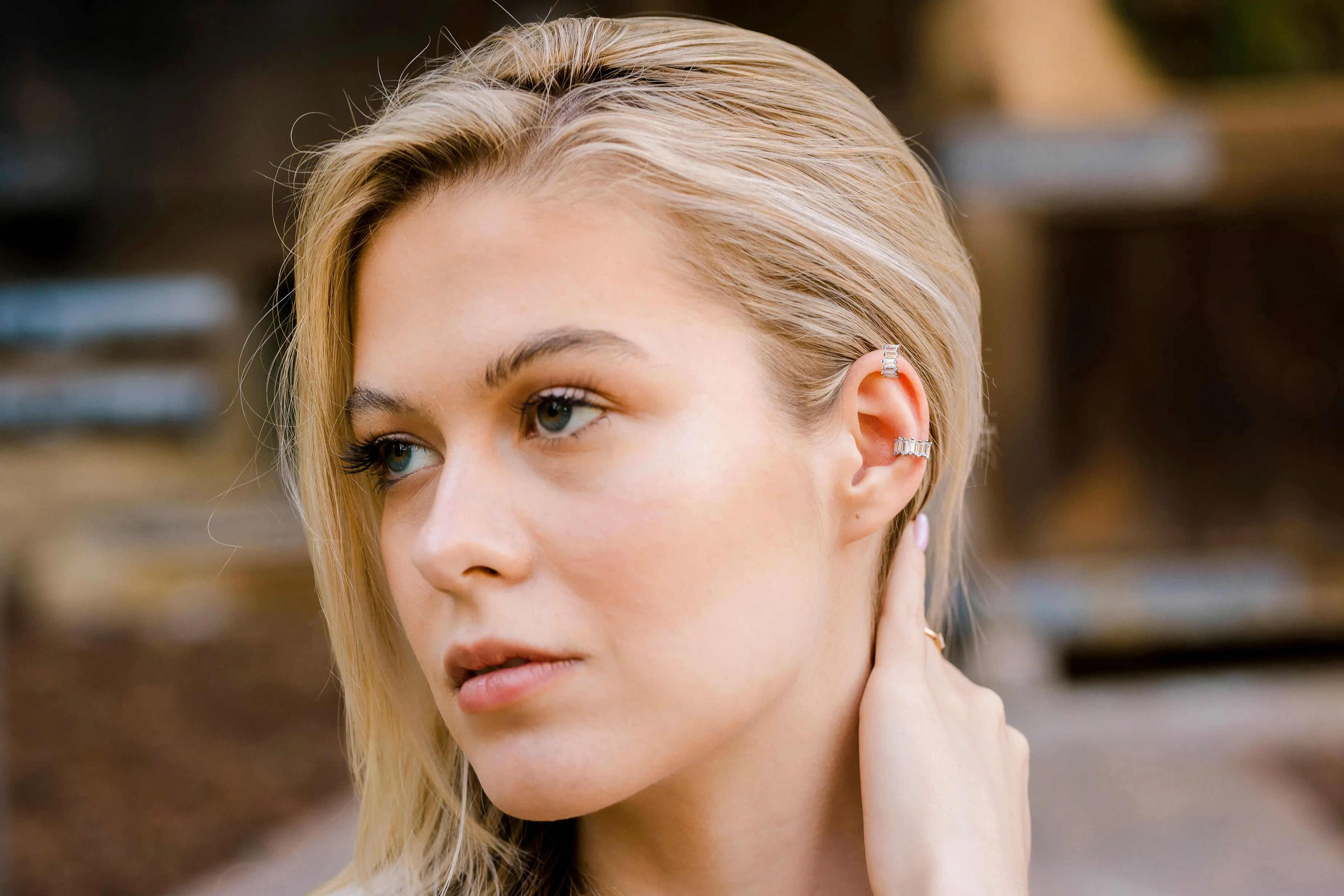 Baguette Conch Ear Cuff