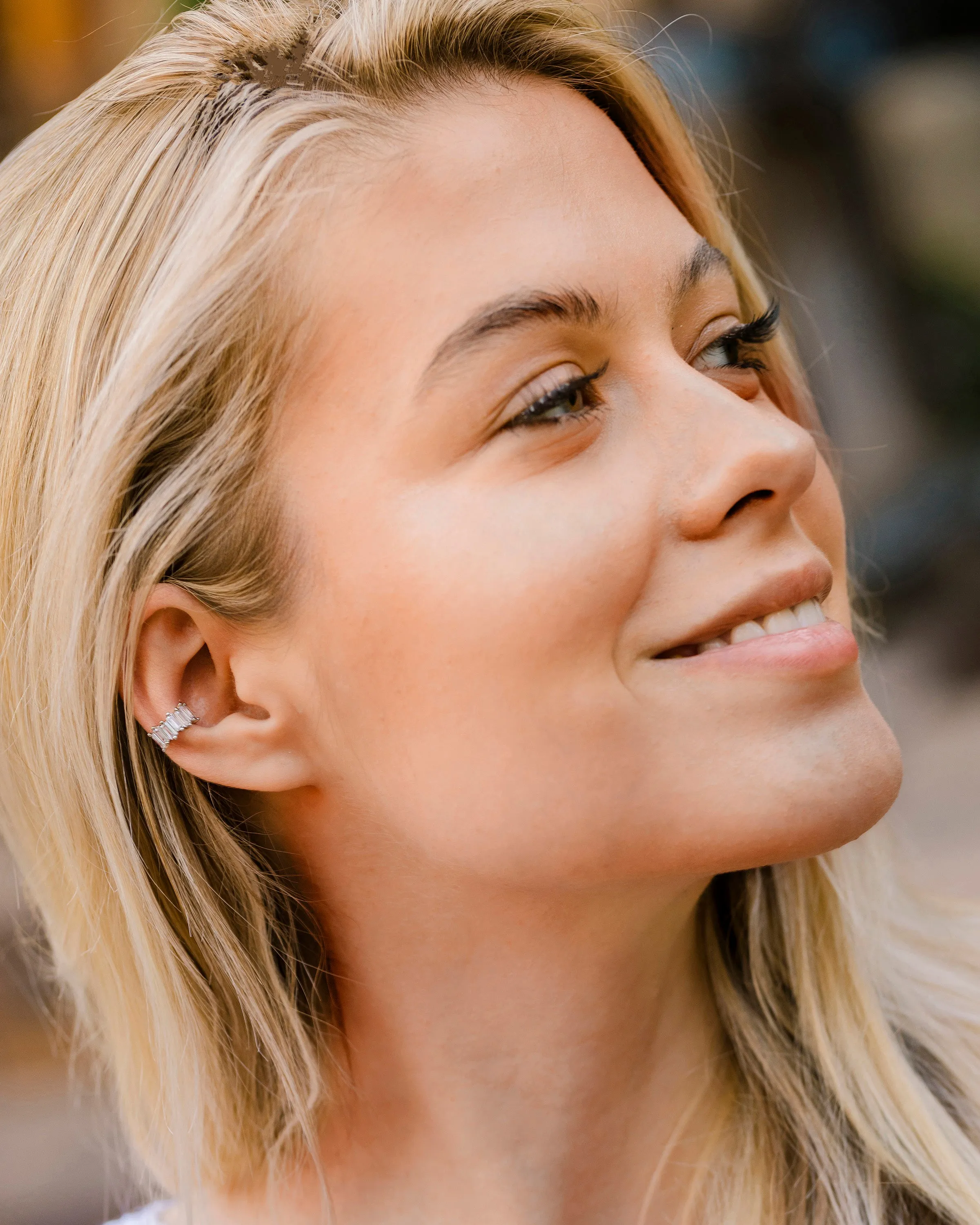 Baguette Conch Ear Cuff