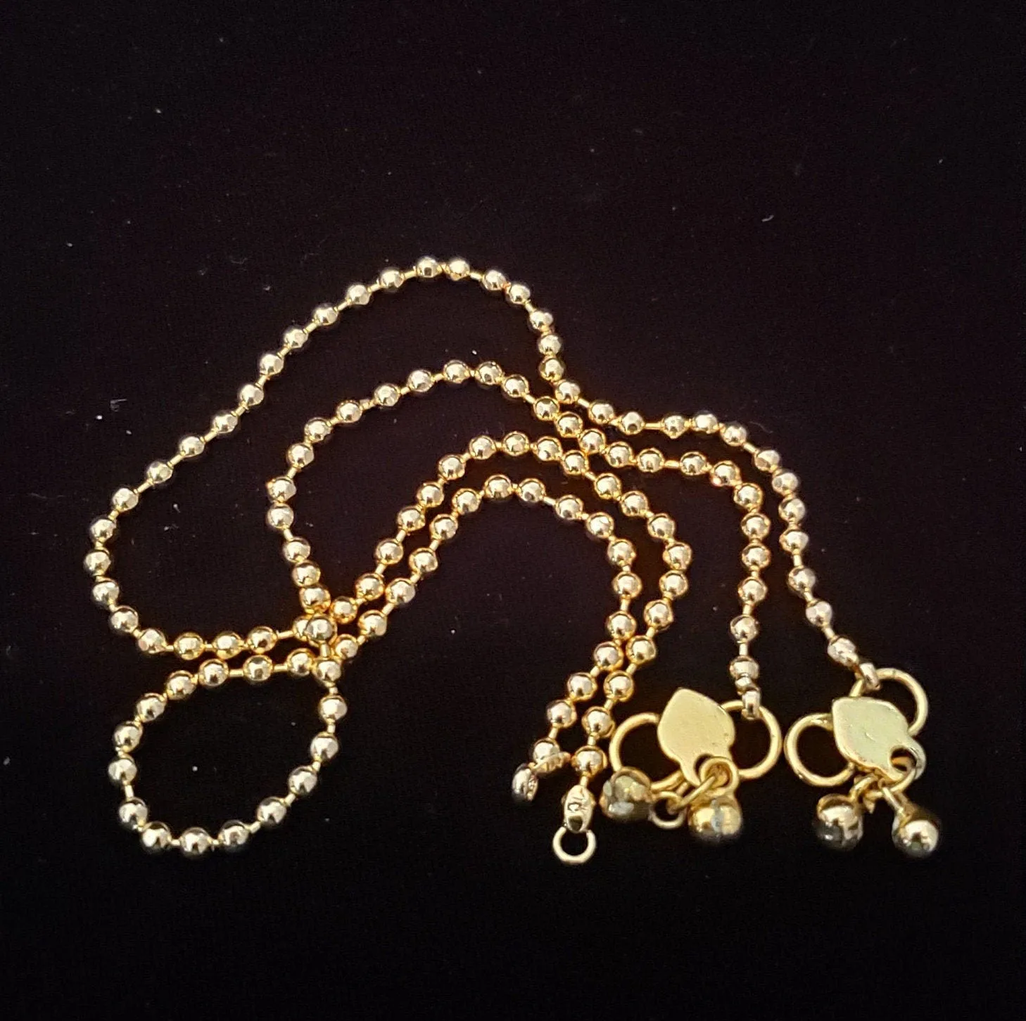 ball pattern Simple Anklets