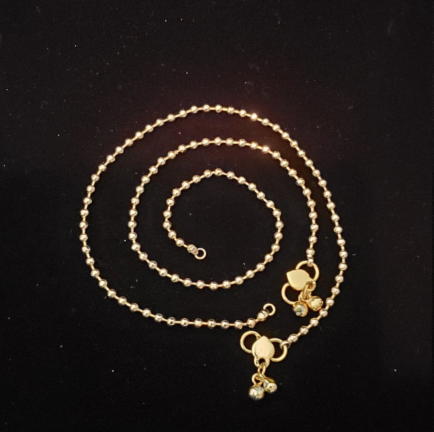 ball pattern Simple Anklets