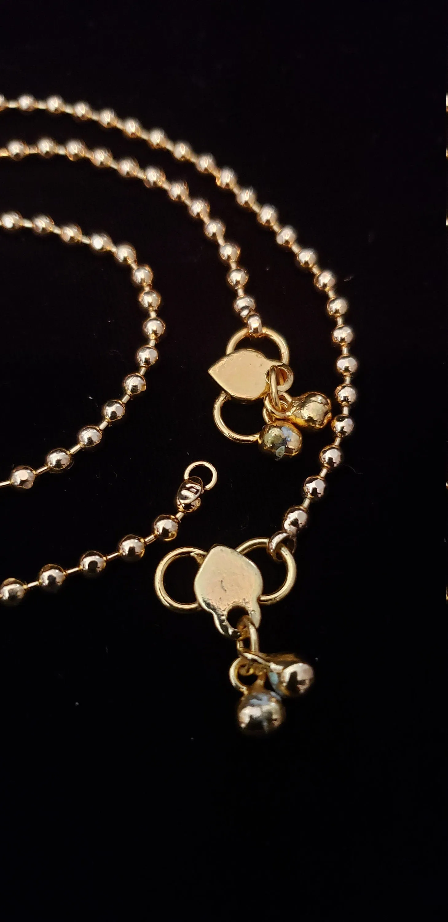 ball pattern Simple Anklets